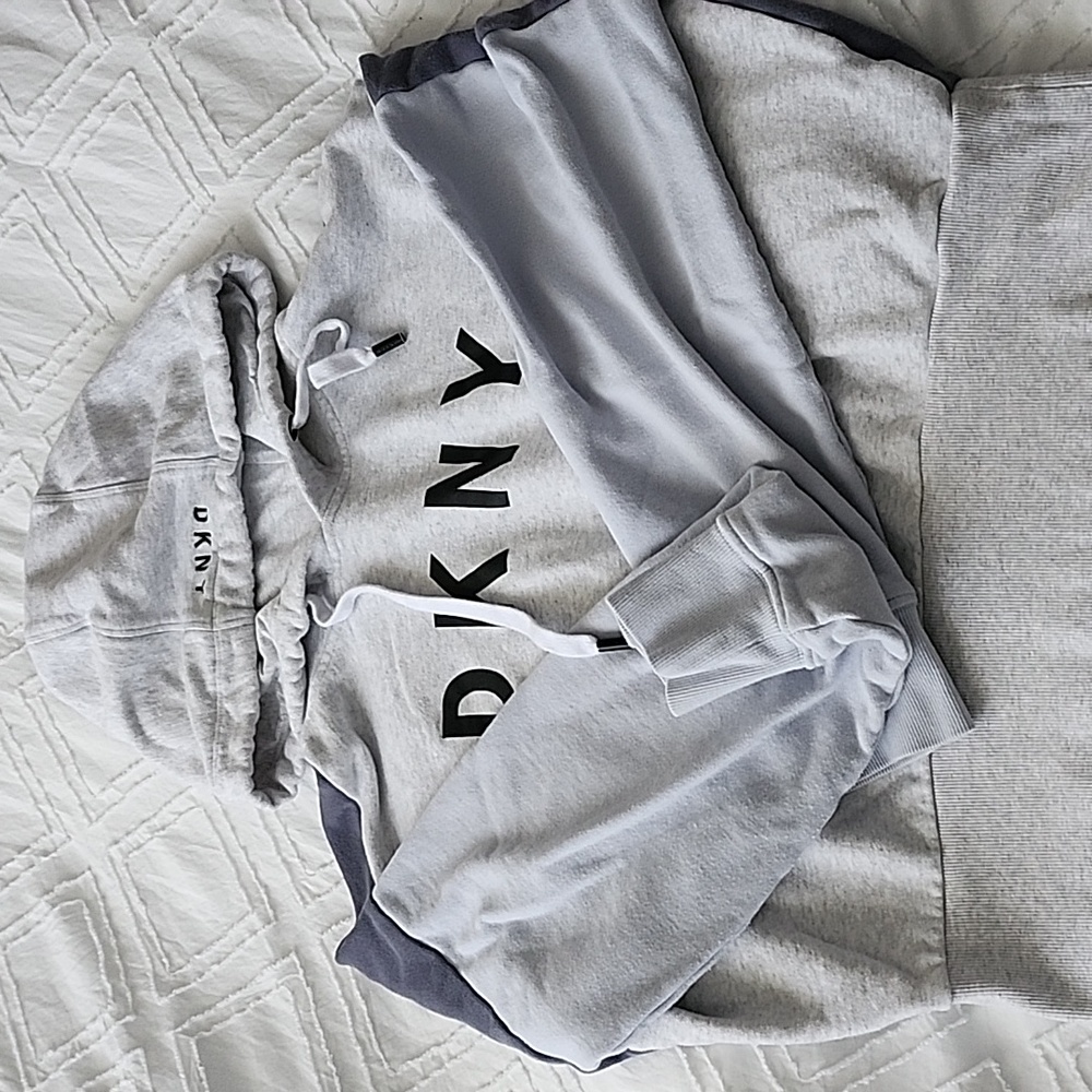 DKNY cropped hoodie